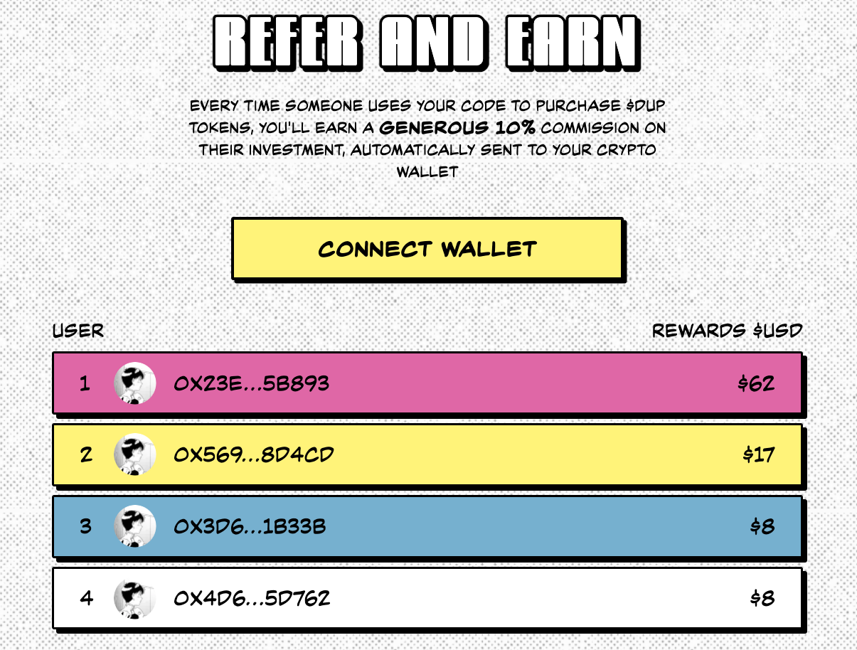 Doge Uprising Refer and Earn